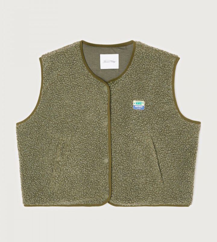 AMERICAN VINTAGE - Gilet effetto shearling