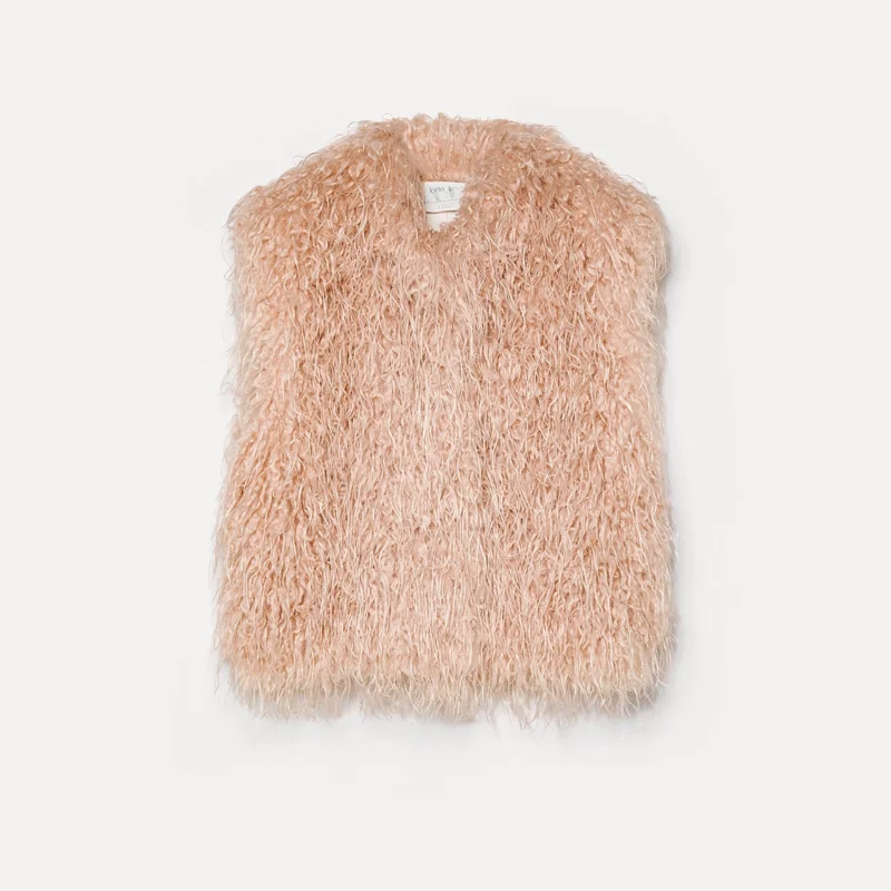 FORTE FORTE - Gilet in eco fur